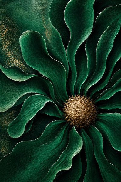 Gerbera Lumière Greens collection cover