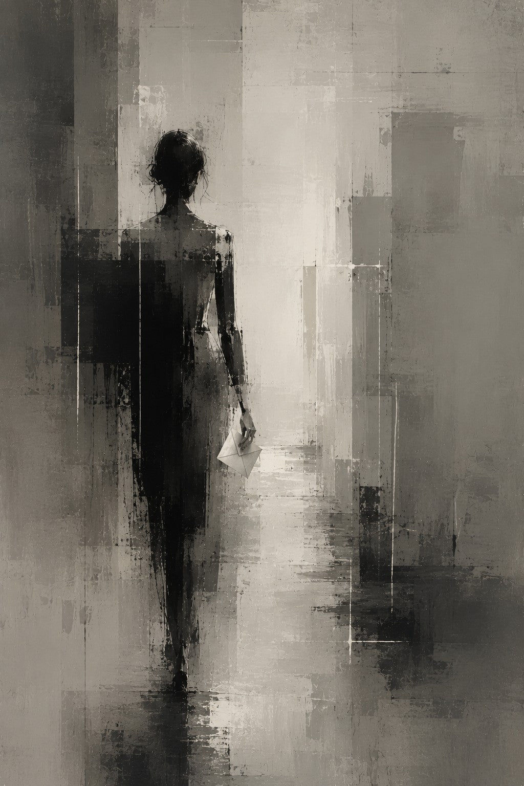 The Thirty-Day Notice | The Last Apartment | Grayscale Literary Fine Art Print