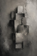 First Boxes | The Last Apartment | Grayscale Literary Fine Art Print