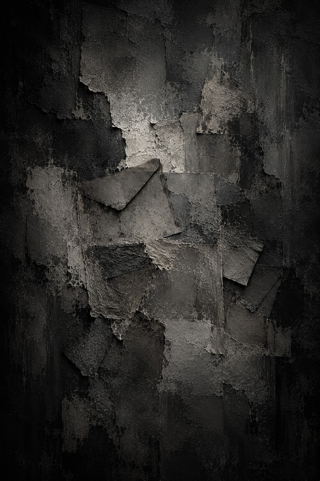 The Letters | The Last Apartment | Grayscale Literary Fine Art Print