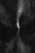 The Held Breath | The Last Apartment | Grayscale Literary Fine Art Print