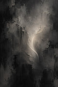 A Corner Brightened | The Last Apartment | Grayscale Literary Fine Art Print