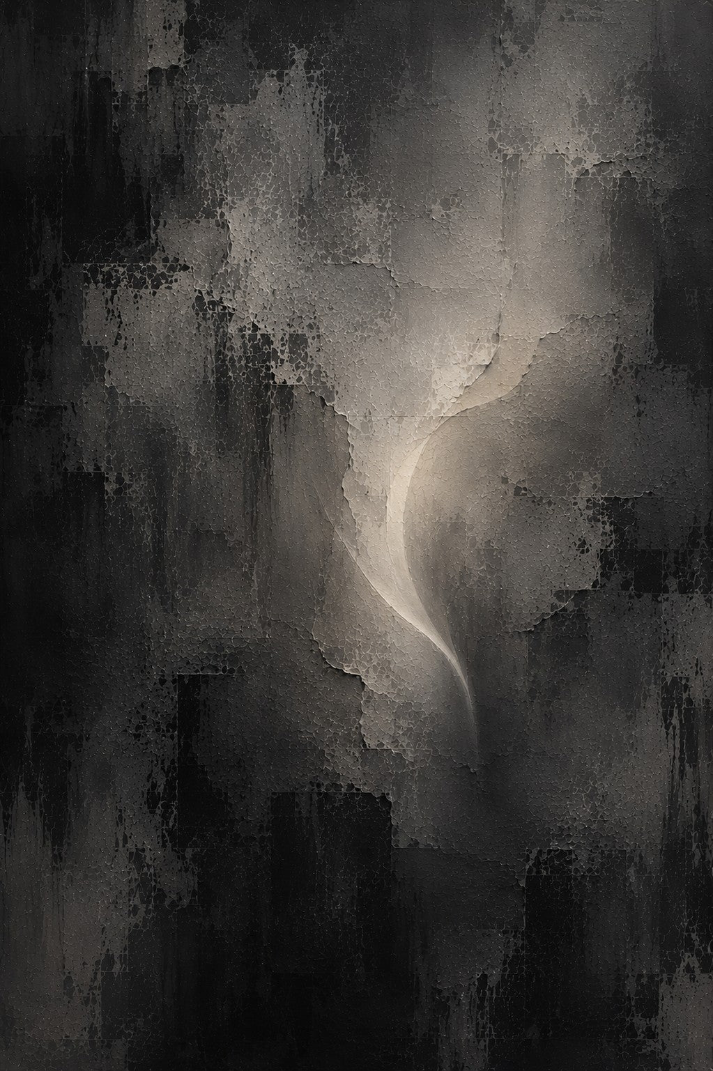 A Corner Brightened | The Last Apartment | Grayscale Literary Fine Art Print