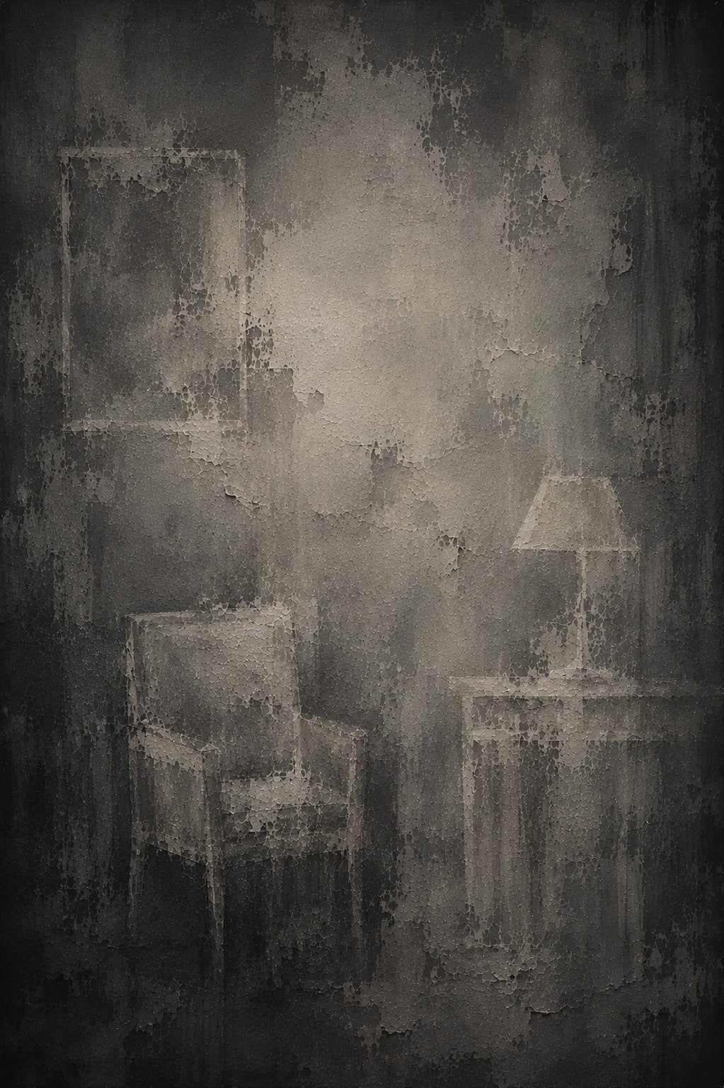 Lingering Goodbyes | The Last Apartment | Grayscale Literary Fine Art Print