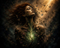 Emergence | Fragmented Reveries | Surreal Butterfly Portrait Fine Art Print