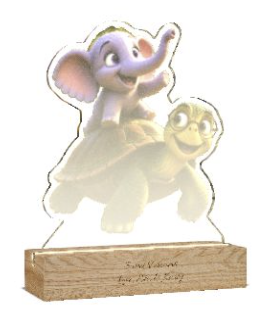 Elz & Kurty Custom UV Night Light