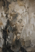 Pareidolia fine art plaster portrait print by Daisy Junction